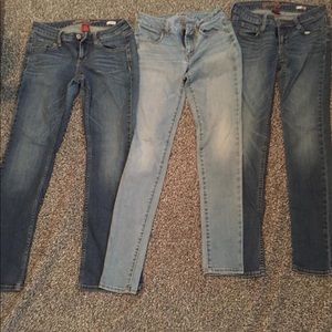 bundle of jeans, $20 for all or can be sold sep.